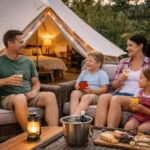Kamperen in een glamping is echt een luxe vorm van kamperen