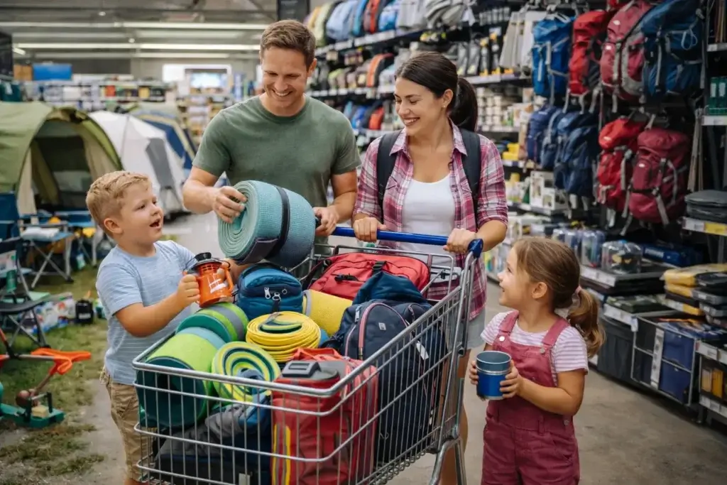 Wat heb je allemaal nodig als je gaat kamperen met kinderen.