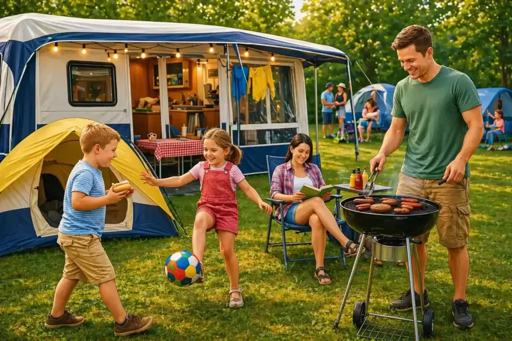 Het campingleven hoort ontspannen en leuk te zijn, zeker als je met kinderen kampeert