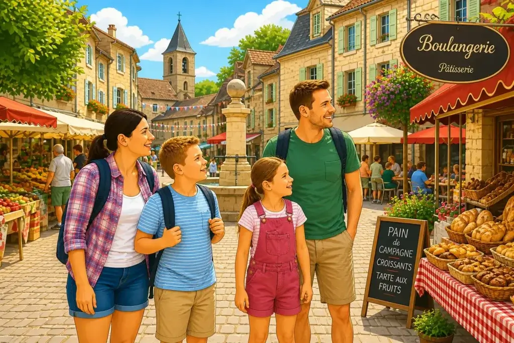 Bezoek ook eens een stadje of dorpje tijdens je kampeervakantie.